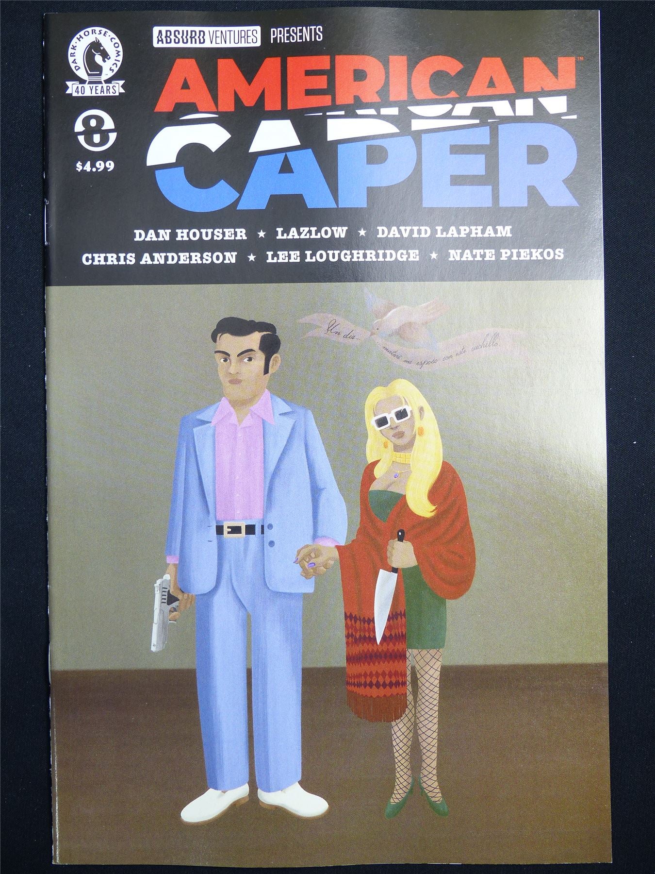 AMERICAN Caper #8 Cvr A - Jun 2026 Dark Horse Comic #1LE