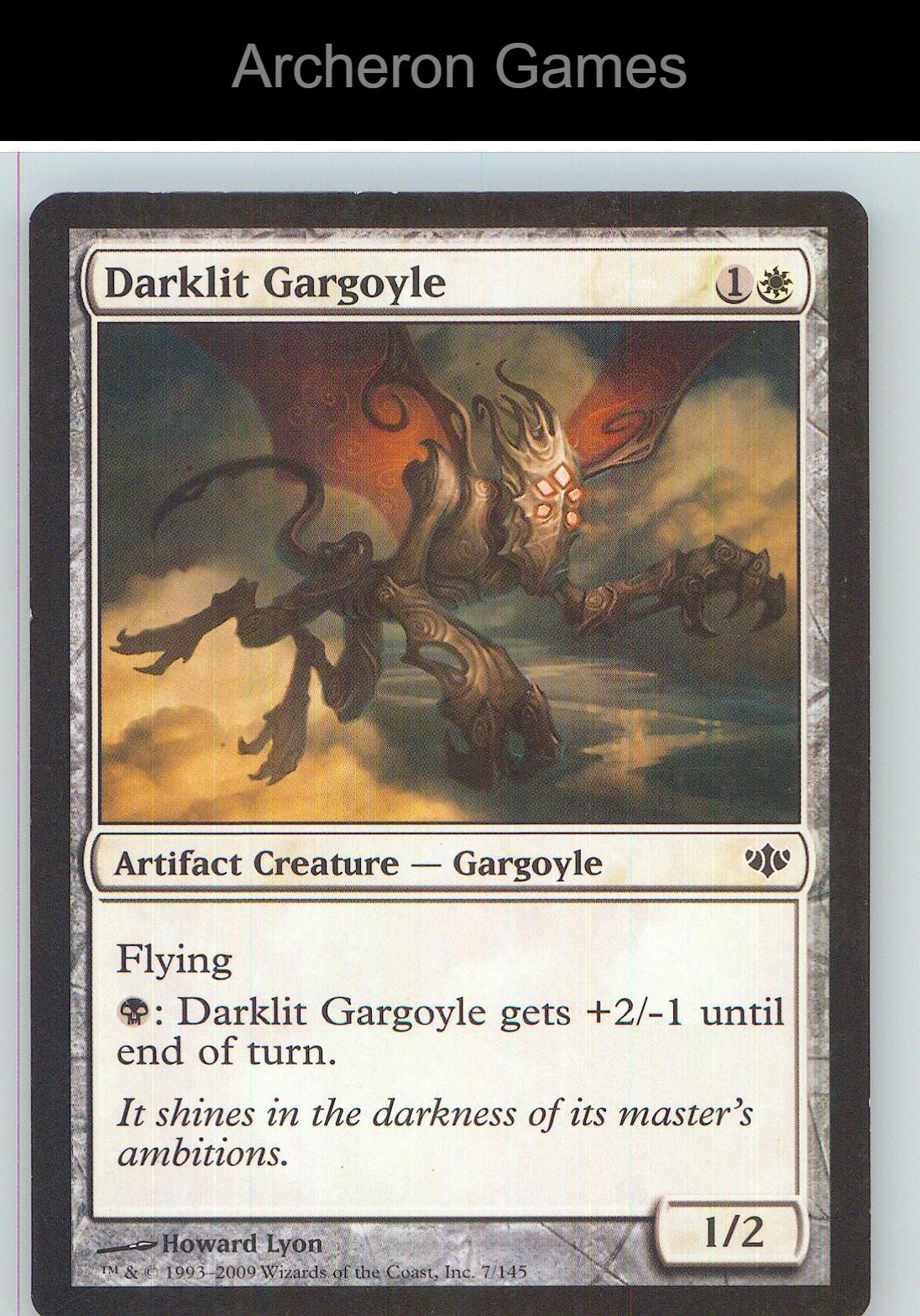 Darklit Gargoyle CON 7 C MTG Card NM/EX+
