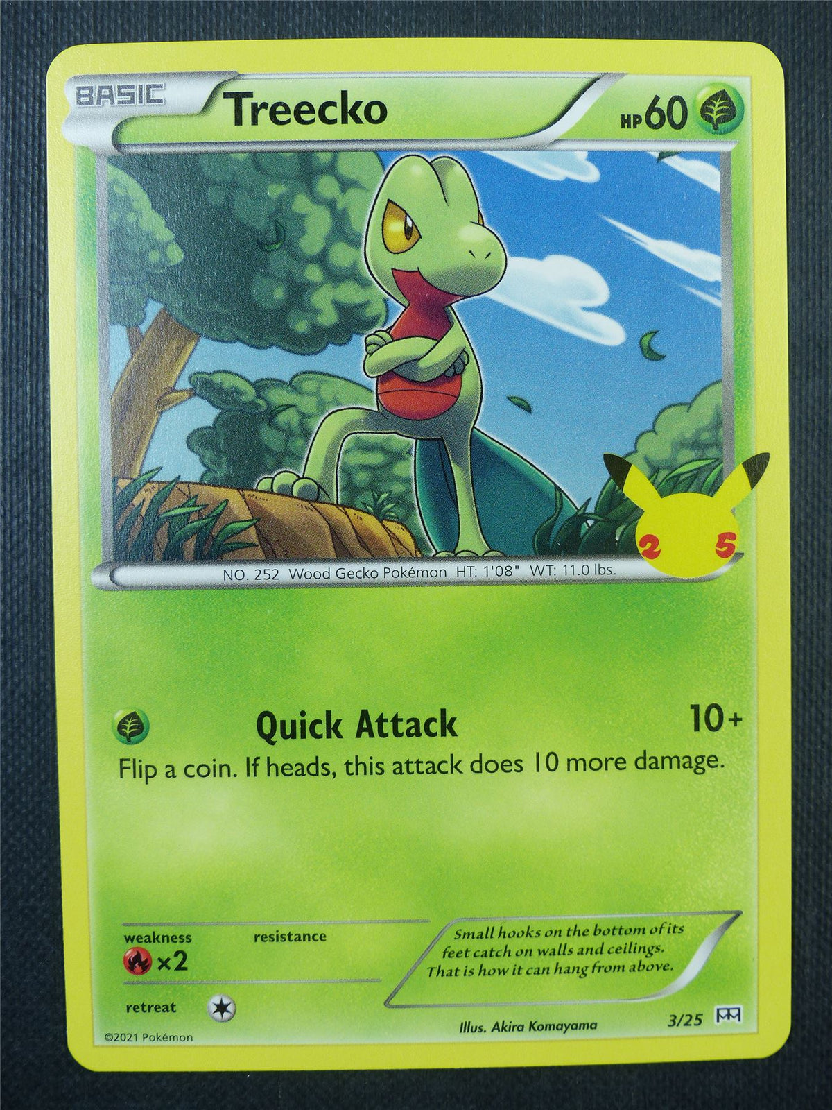 Treecko 3/25 Mcdonalds Promo - Pokemon Card #6QJ