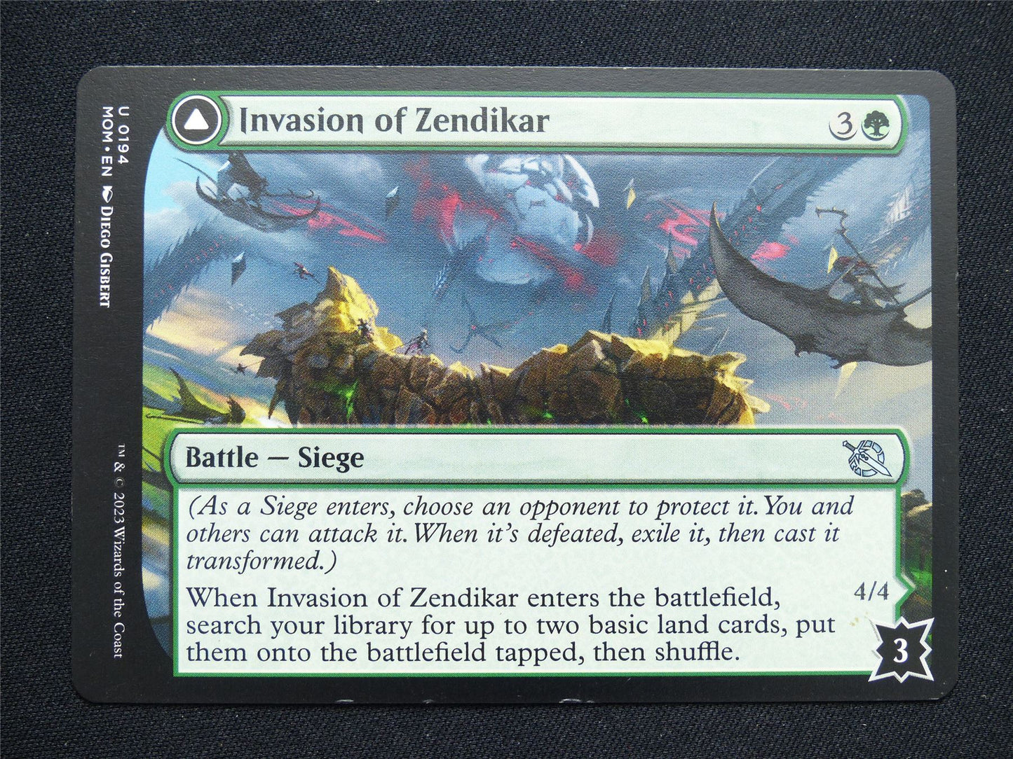 invasion of Zendikar - MOM - Mtg Card #94R