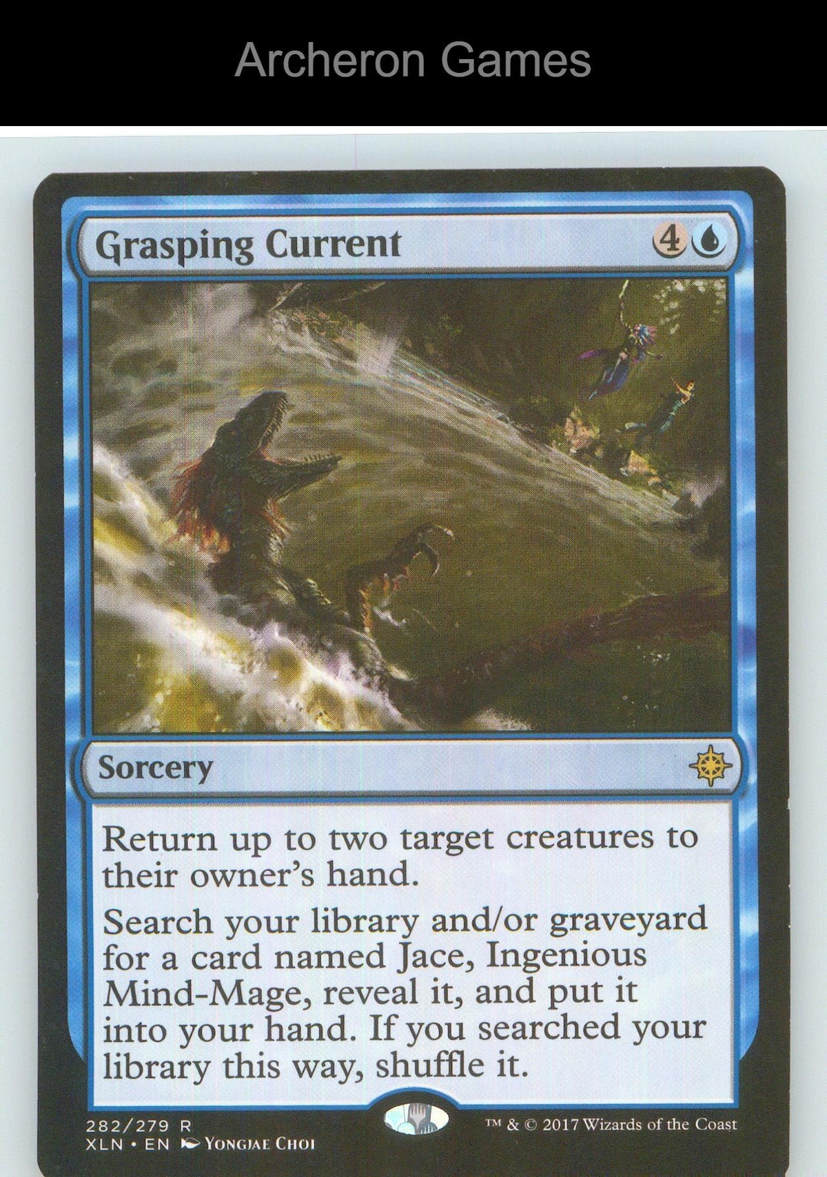 Grasping Current XLN 282 R MTG Card NM/EX+