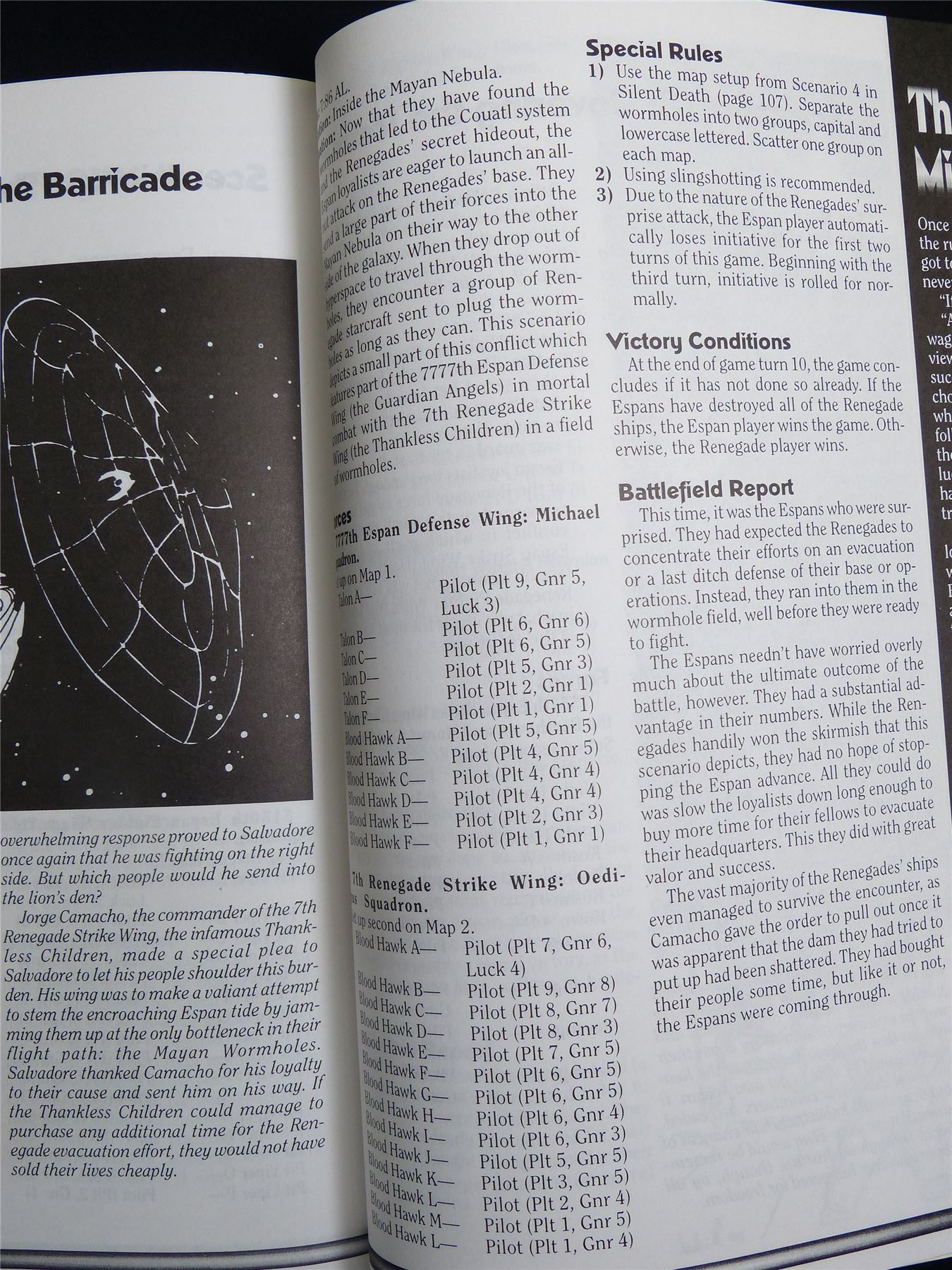Silent Death: The Next Millennium Miniatures Sourcebook - I.C.E. Booklet #2R9