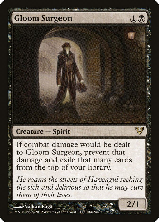 Mtg: AVR : Gloom Surgeon - - NM