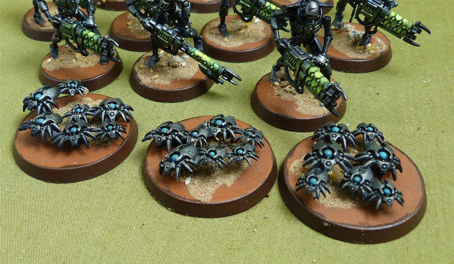 Necron Warriors painted - Necrons - Warhammer 40K #409