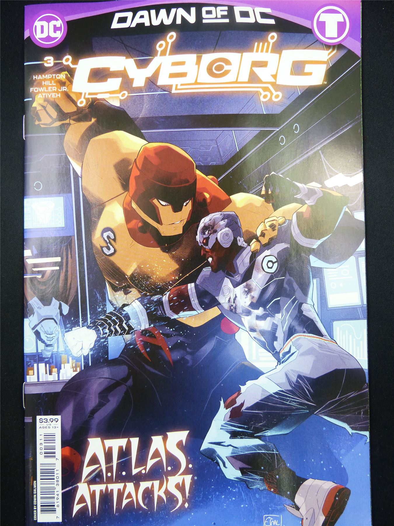 CYBORG #3 - Nov 2023 DC Comic #Q7