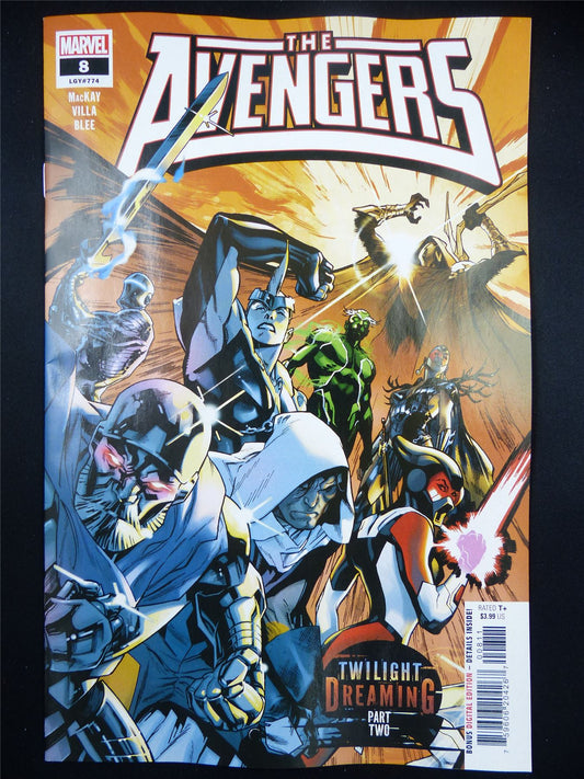The AVENGERS #8 - Dec 2023 Marvel Comic #1B3