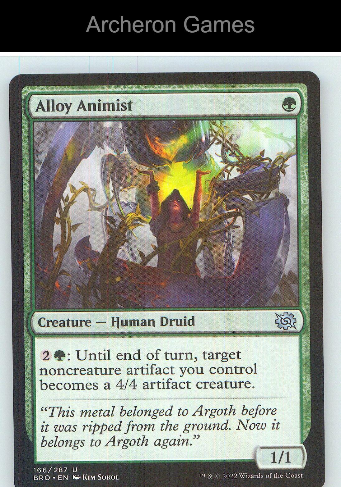 Alloy Animist BRO 166 UC MTG Card NM/EX+