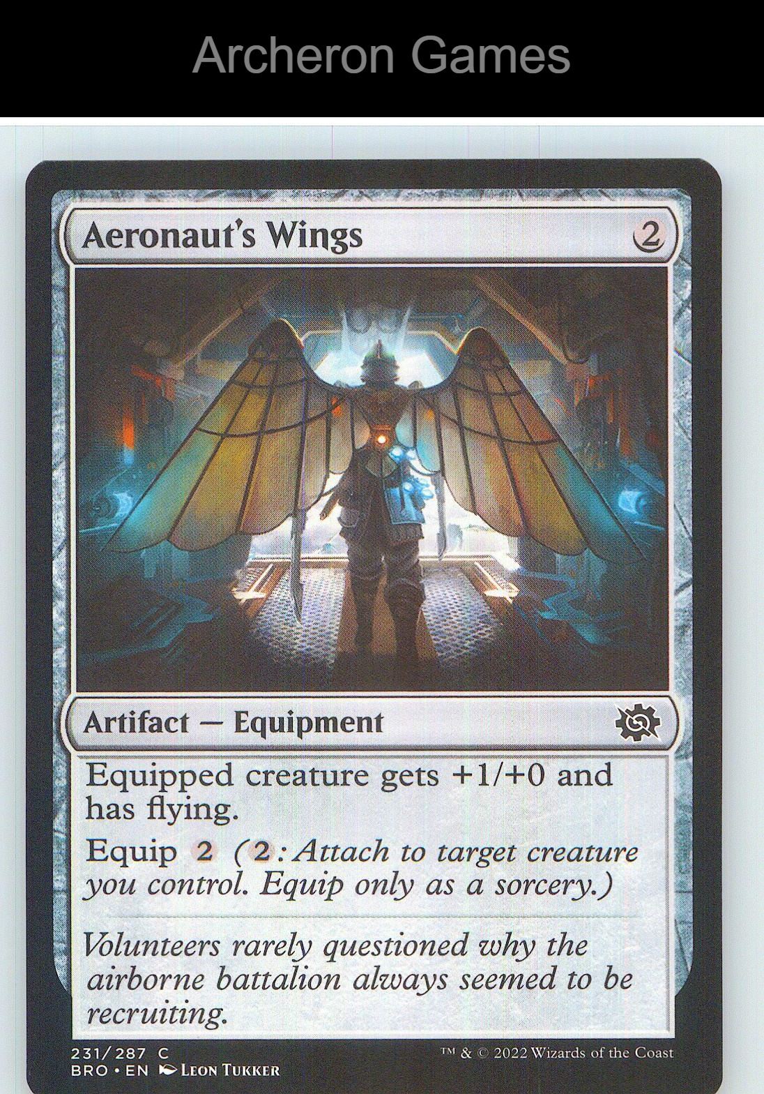 Aeronaut's Wings BRO 231 C MTG Card NM/EX+