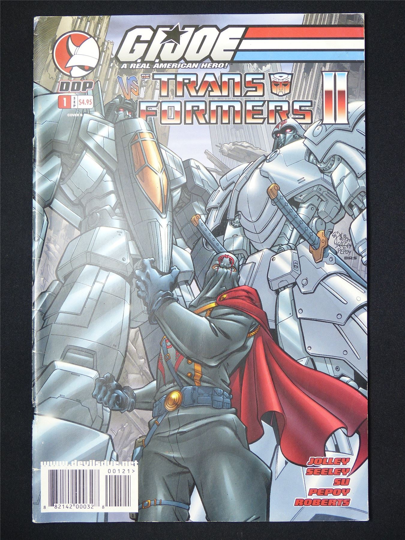 G.I.JOE vs Transformers II #1 - DDP Comic #12J