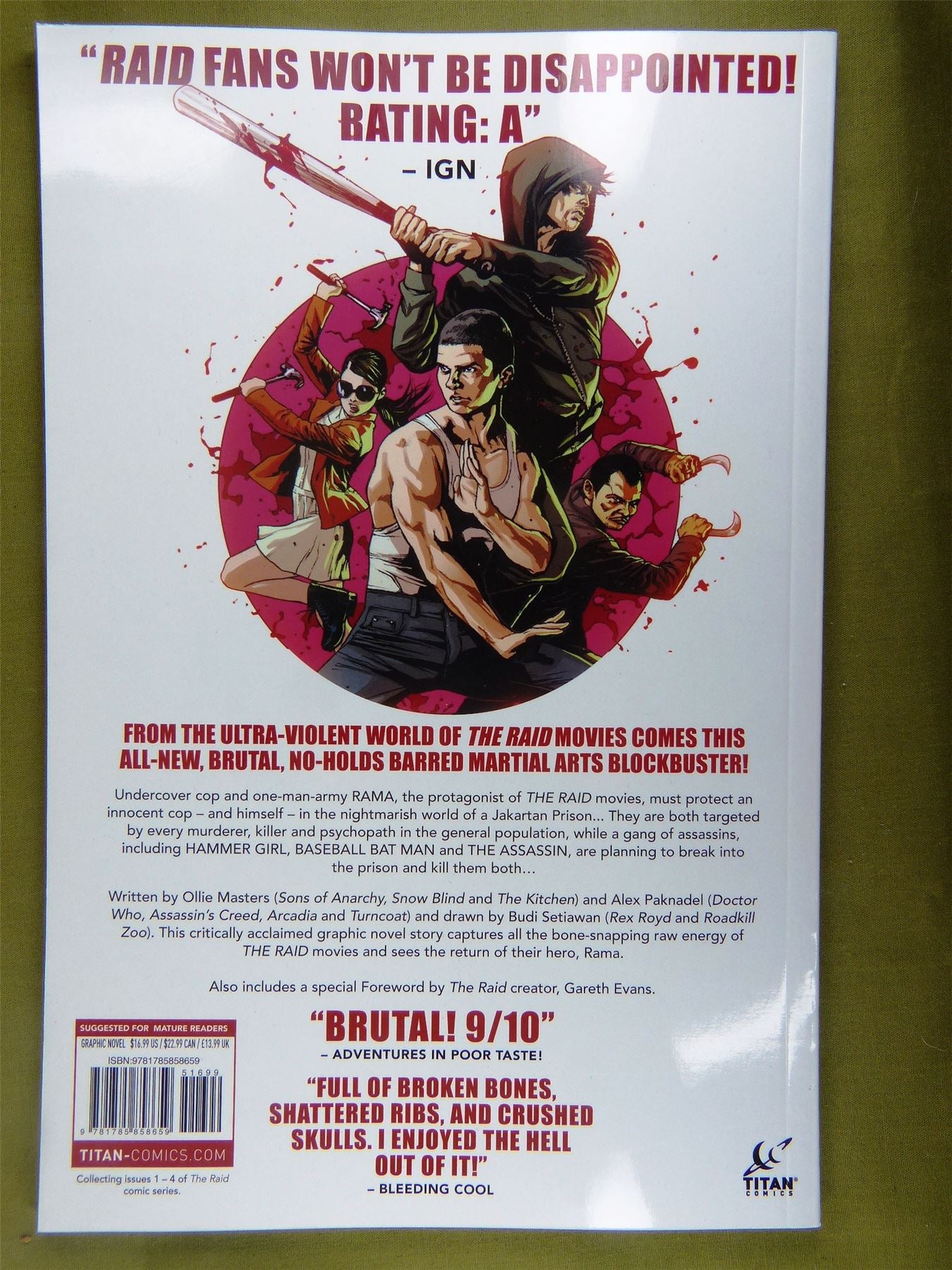The Raid Locked up - Graphic Novel #1YN