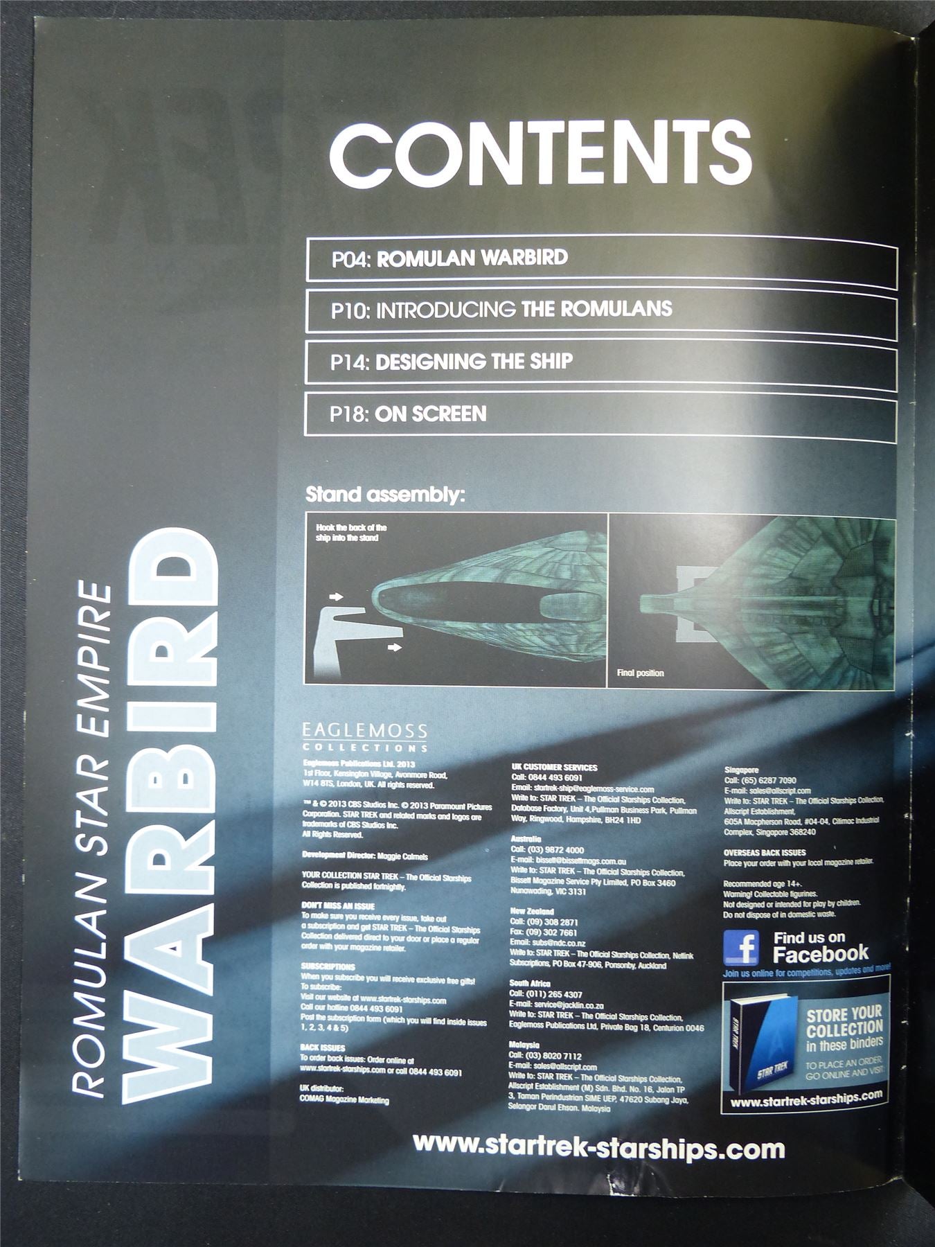 Star Trek The official Starships Collection #5 - Eaglemoss Magazine #2WM
