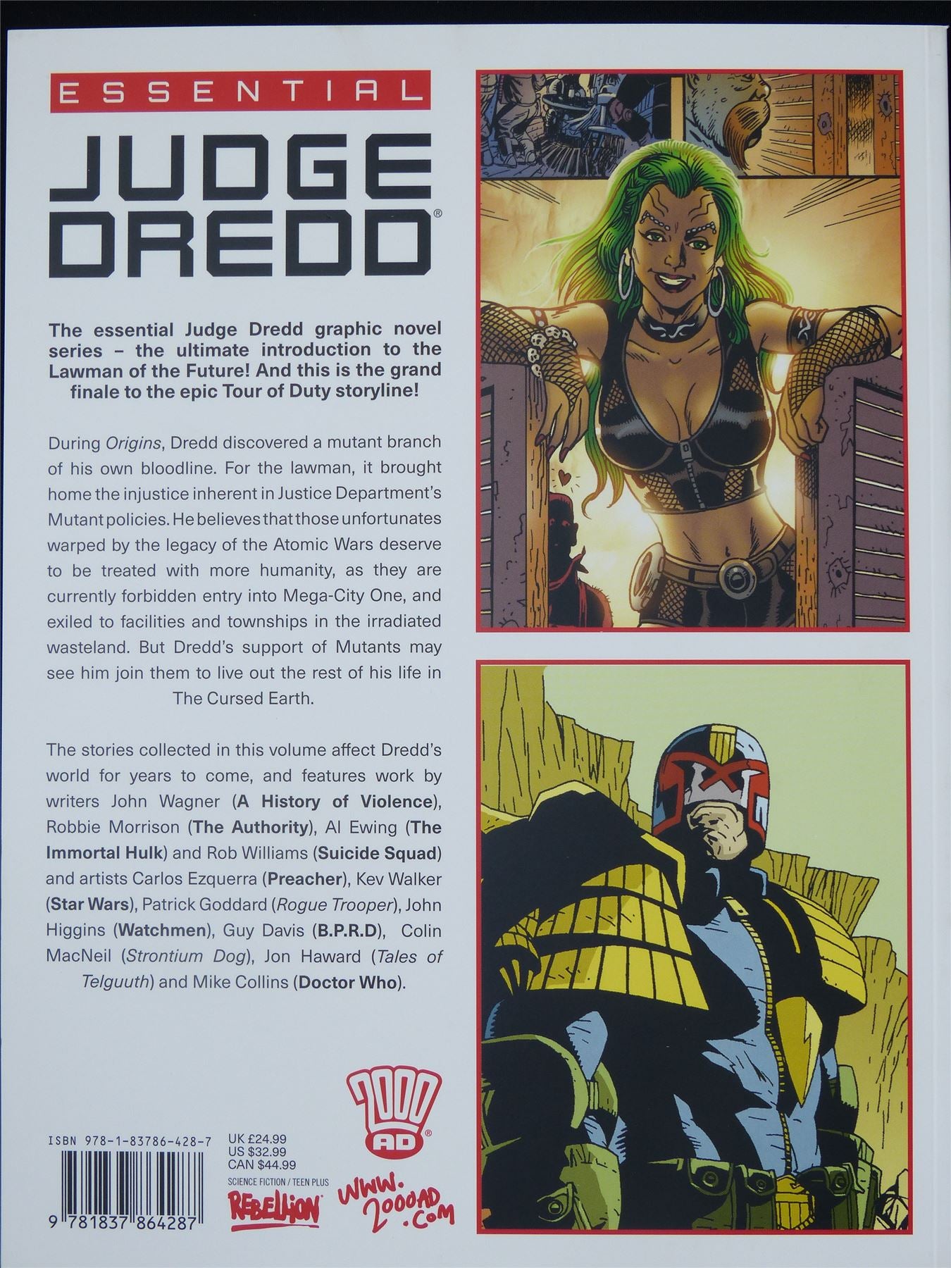 Essentials Judge Dredd: Tour of Duty Book Three - 2000AD Graphic Softback #5Z
