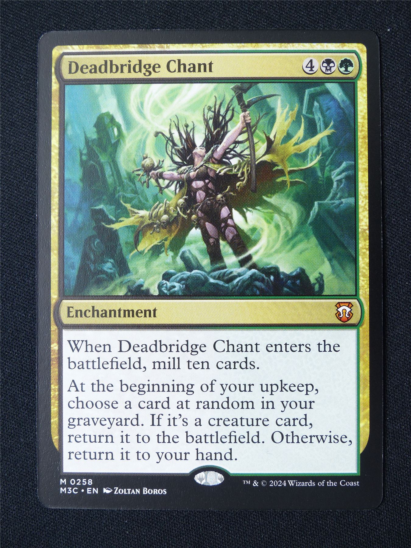 Deadbridge Chant - M3C - Mtg Card #968