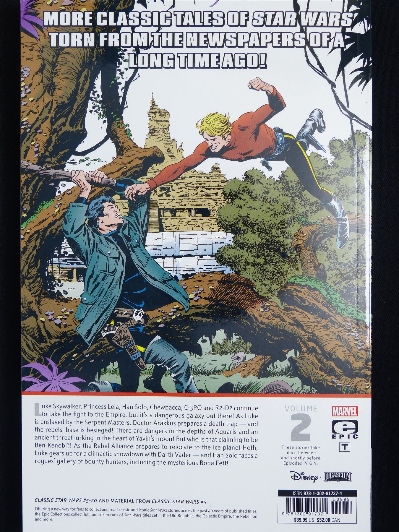 Star Wars: The Newspaper Strips Legends vol 2 - Marvel Graphic Softback #2LT