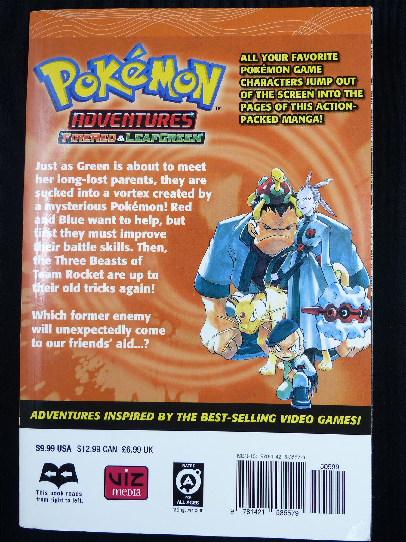 POKEMON Adventures volume 23: FireRed & LeafGreen - Viz Media Manga #1X6