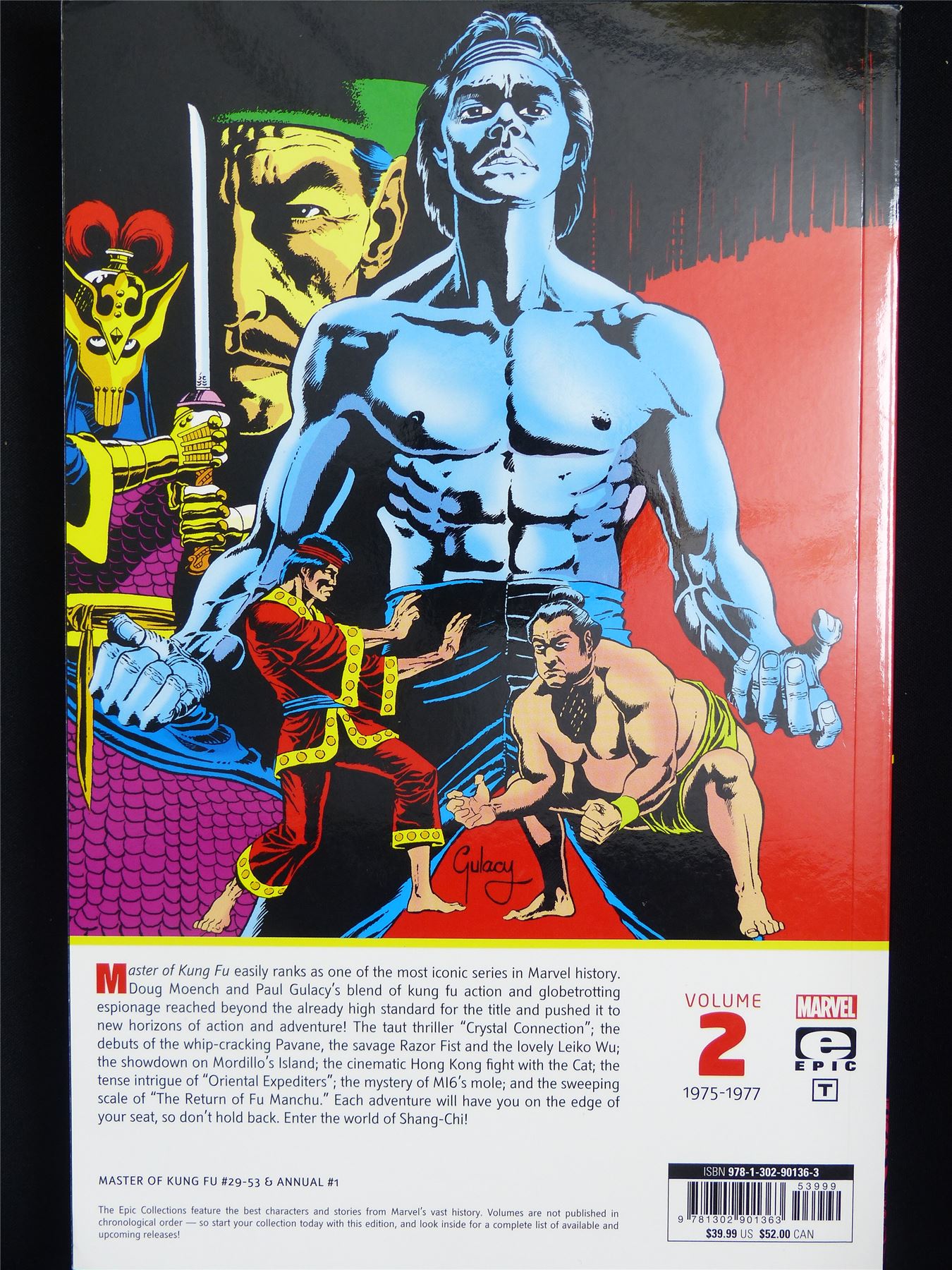 Master of Kung Fu: Fight Without Pity - Epic Collection Volume 2 - Marvel Graphic Softback #33A