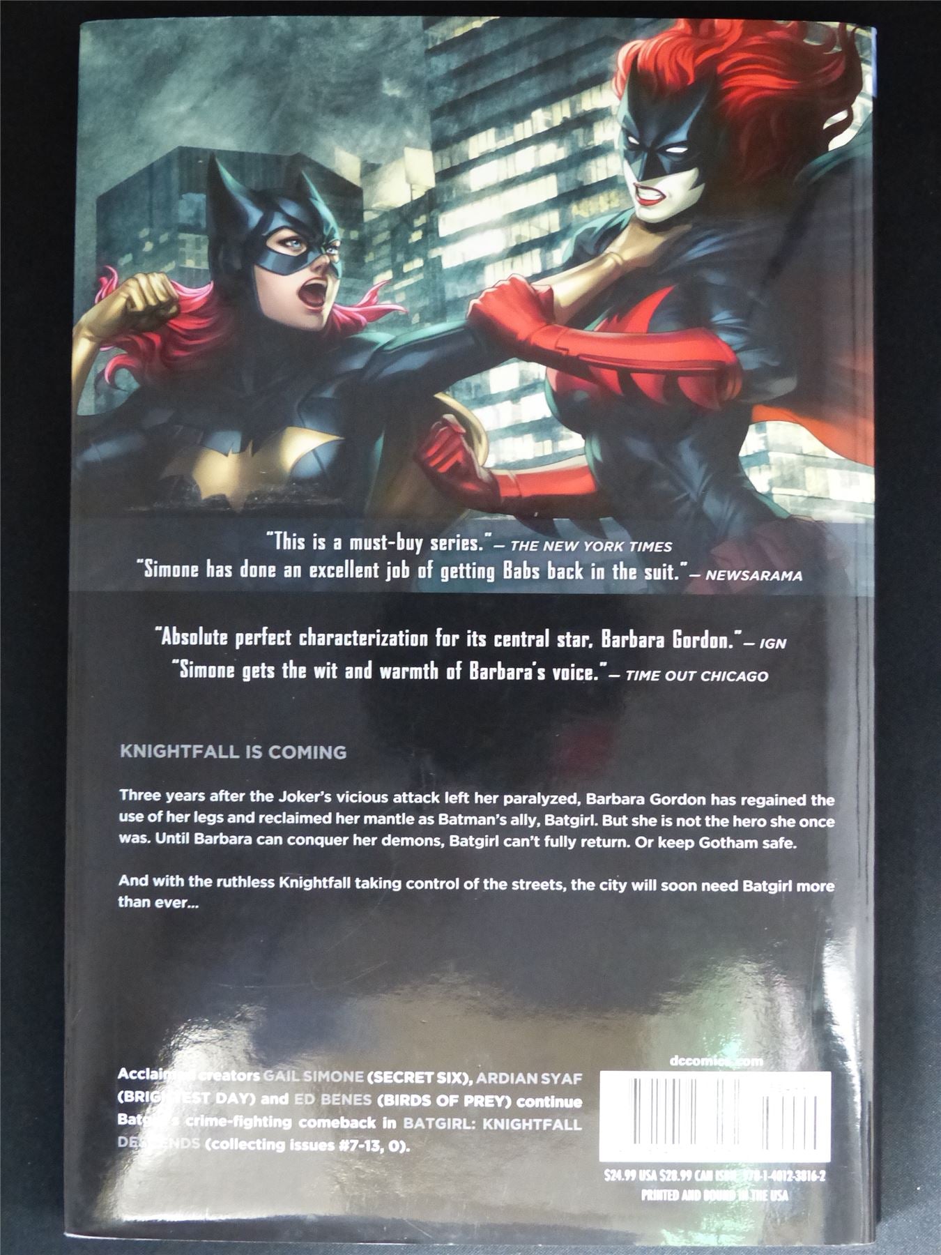BATGIRL volume two: Knightfall Descends - DC Graphic Hardback #42T