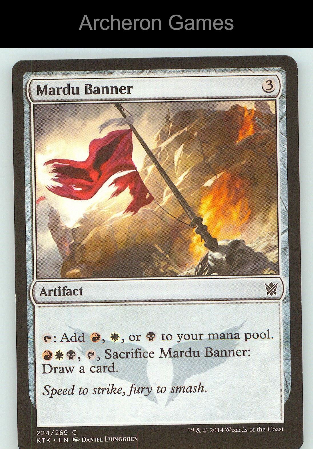 Mardu Banner KTK 224 C MTG Card NM/EX+