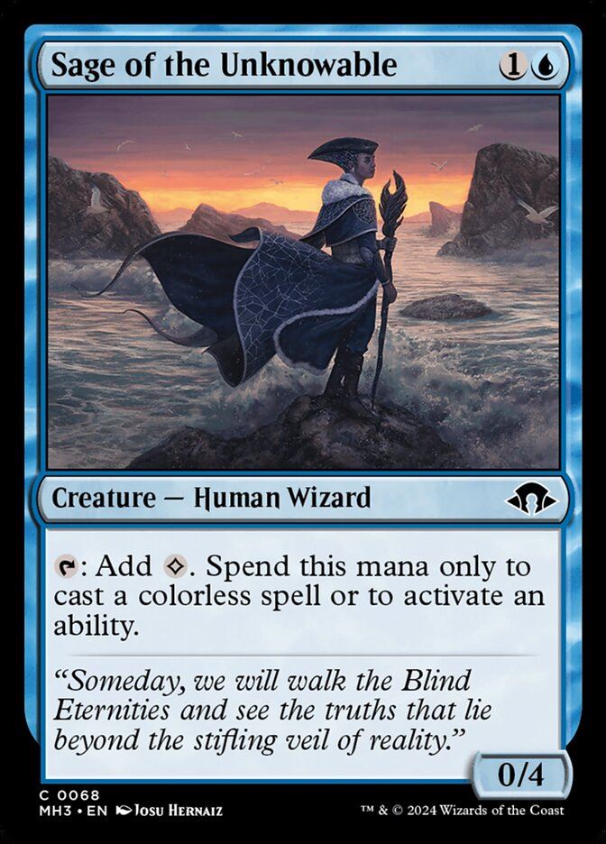 Sage of the Unknowable - Modern Horizons 3 mh3