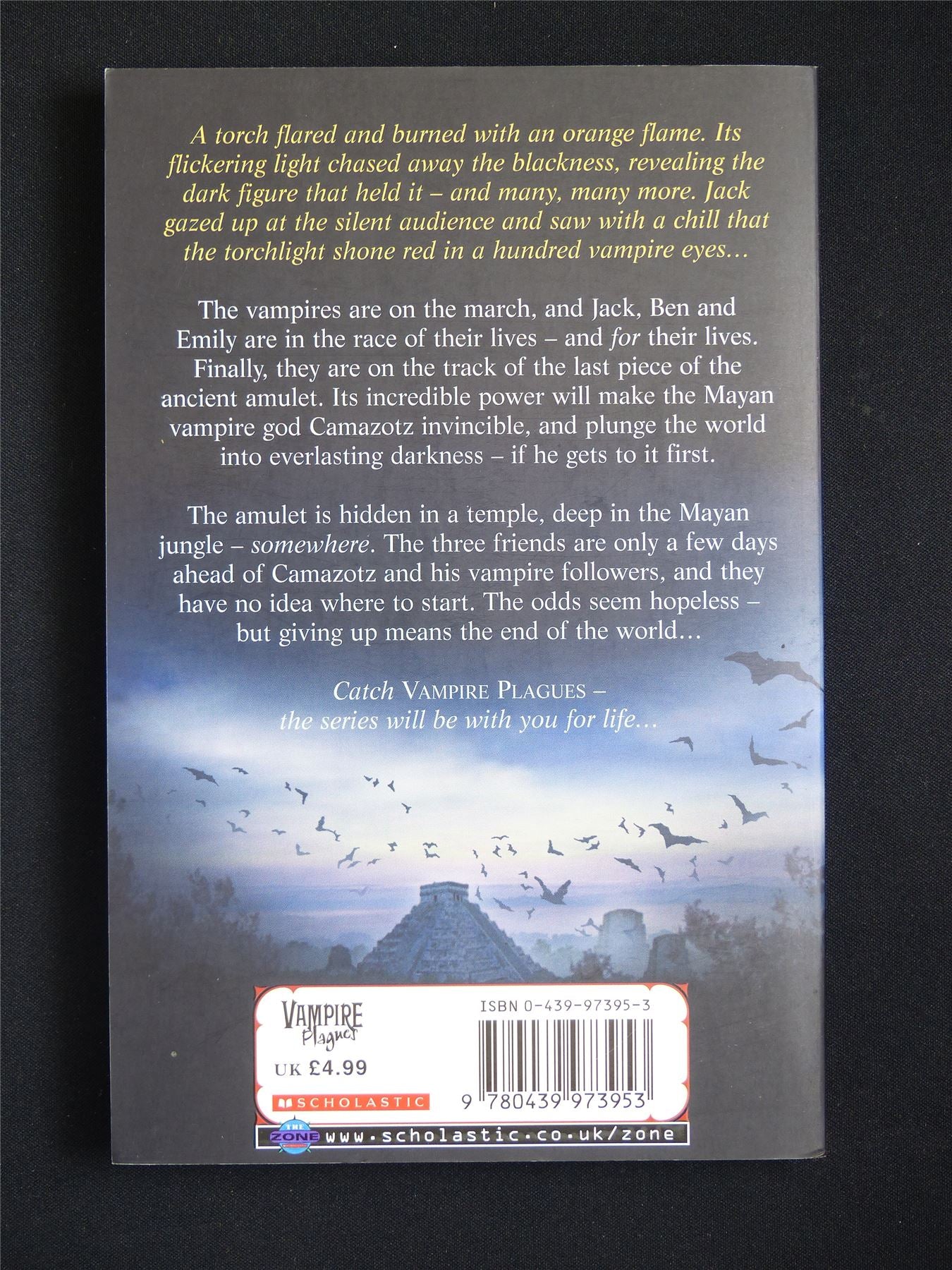 Vampire Plague: Mexico - Sebstian Book Novel Softback #2LC