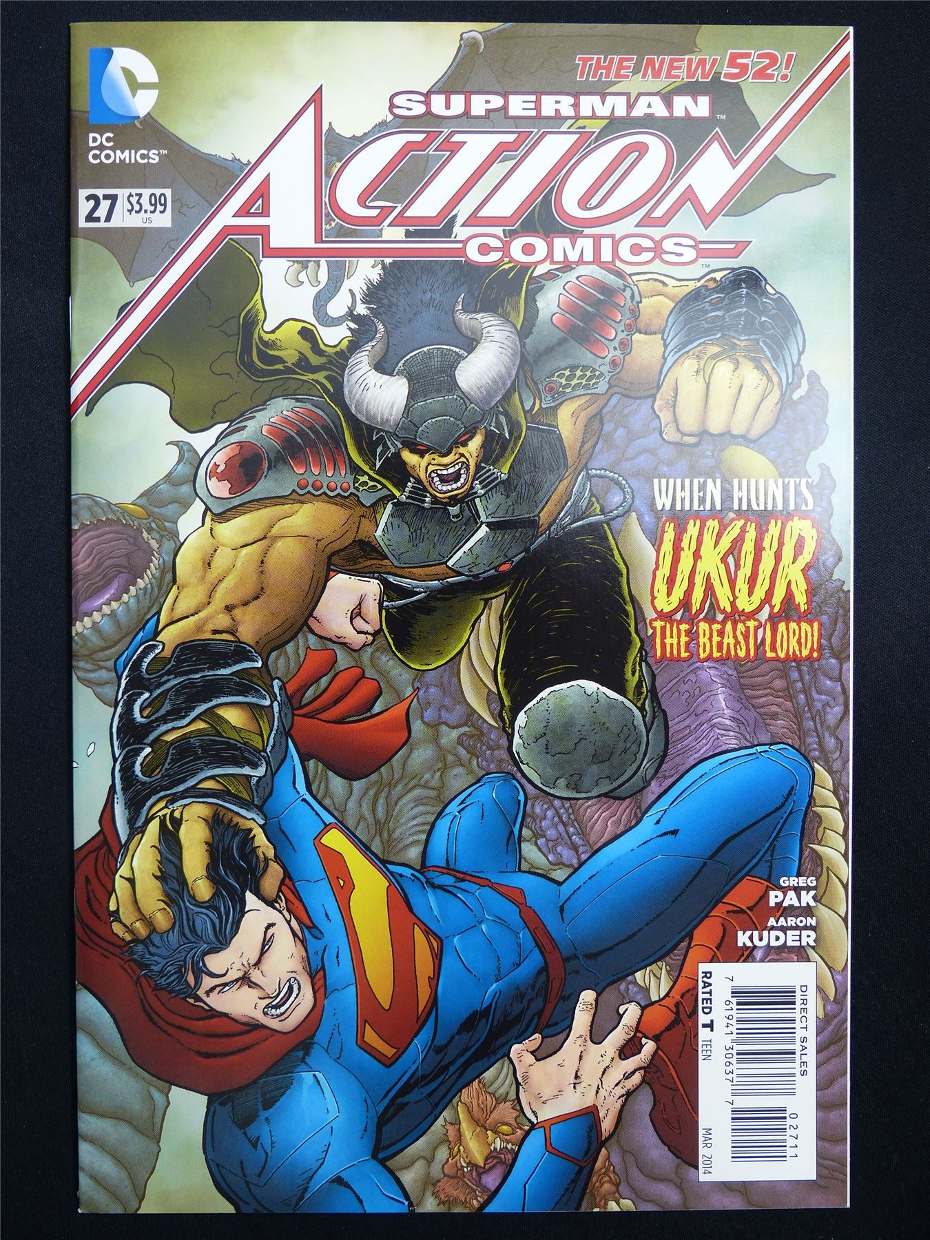 SUPERMAN: Action Comics #27 new 52! - DC Comic #3BN