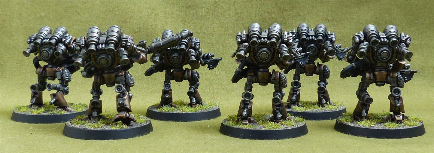 Thallax Cohort painted - Mechanicum - Warhammer Horus Heresy #ES
