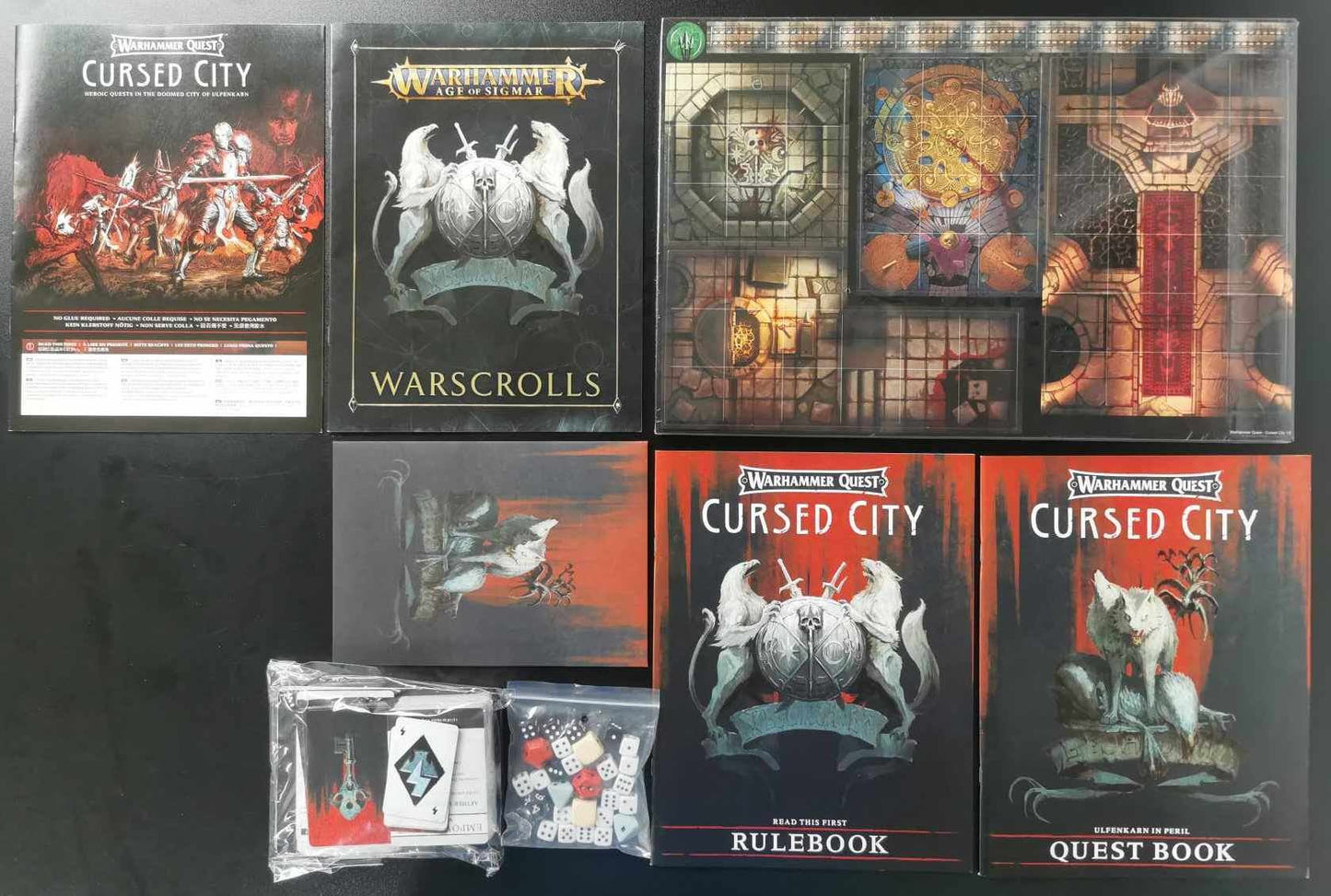 Warhammer Quest: Cursed City part built - Warhammer AoS #37X