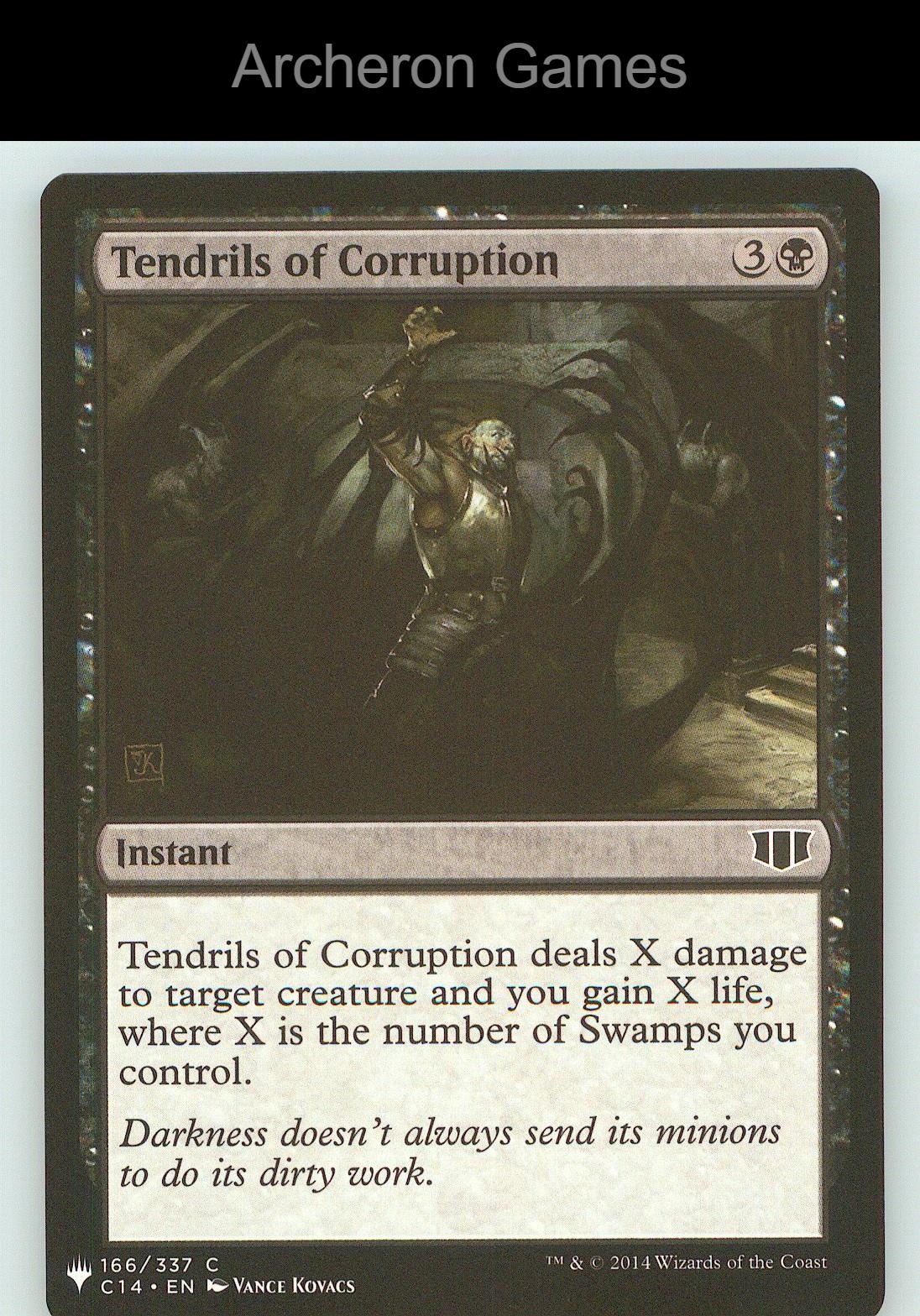 Tendrils of Corruption C14 166 C MTG Card NM/EX+