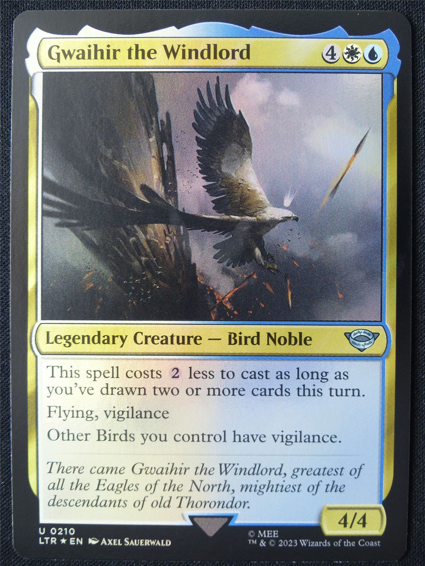 Gwaihir the Windlord Foil - LTR - Mtg Card #1BH