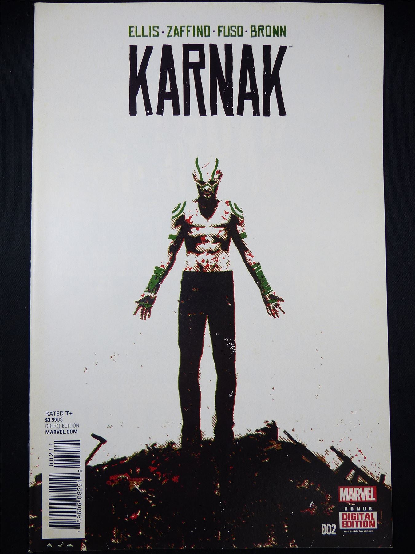 KARNAK #2 - Marvel Comic #3AP