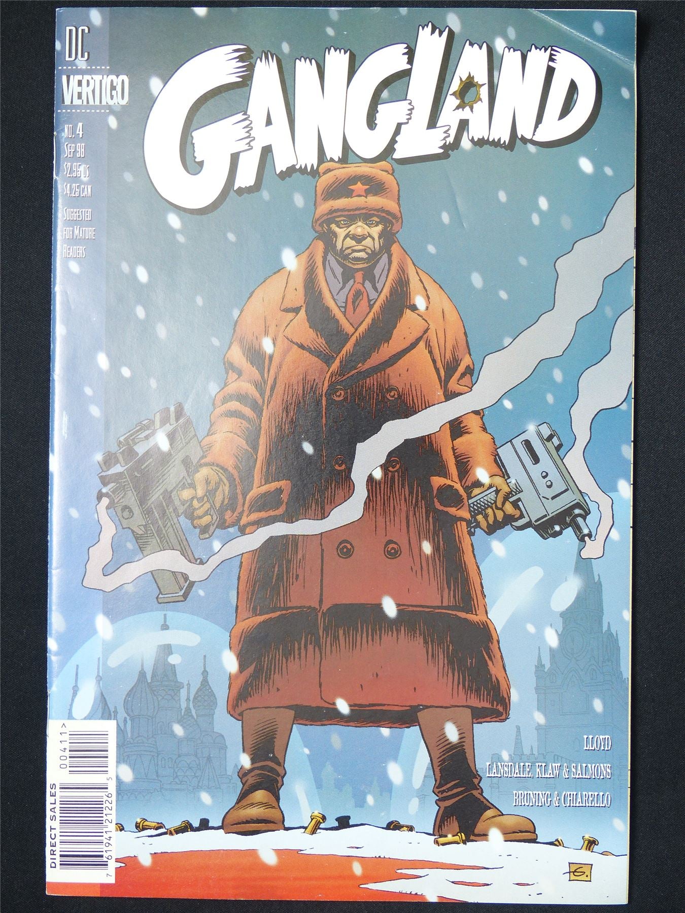 GANGLAND #4 - B&B DC Vertigo Comic #18E