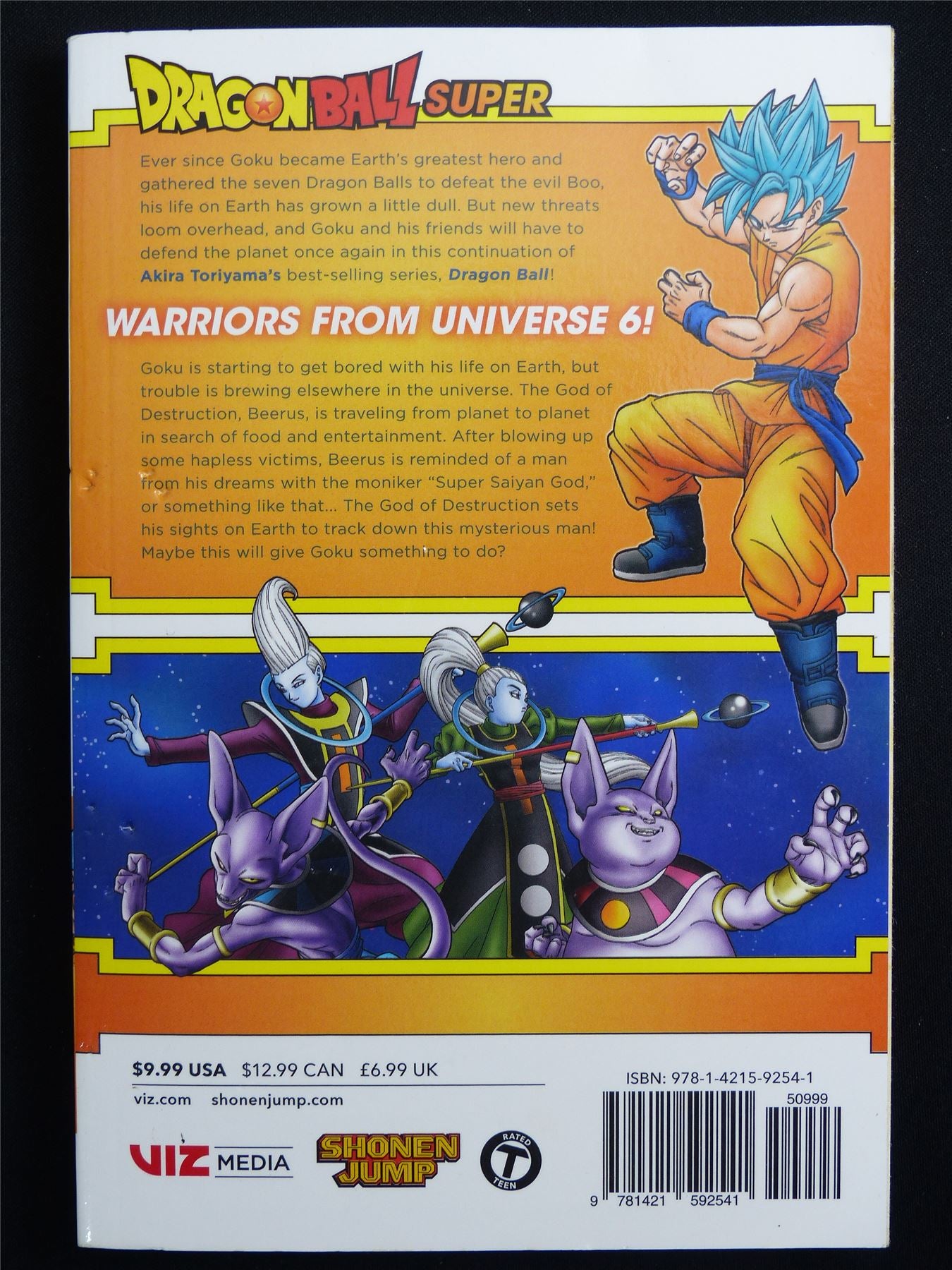 Dragon Ball Super vol 1 - Viz manga #4MQ
