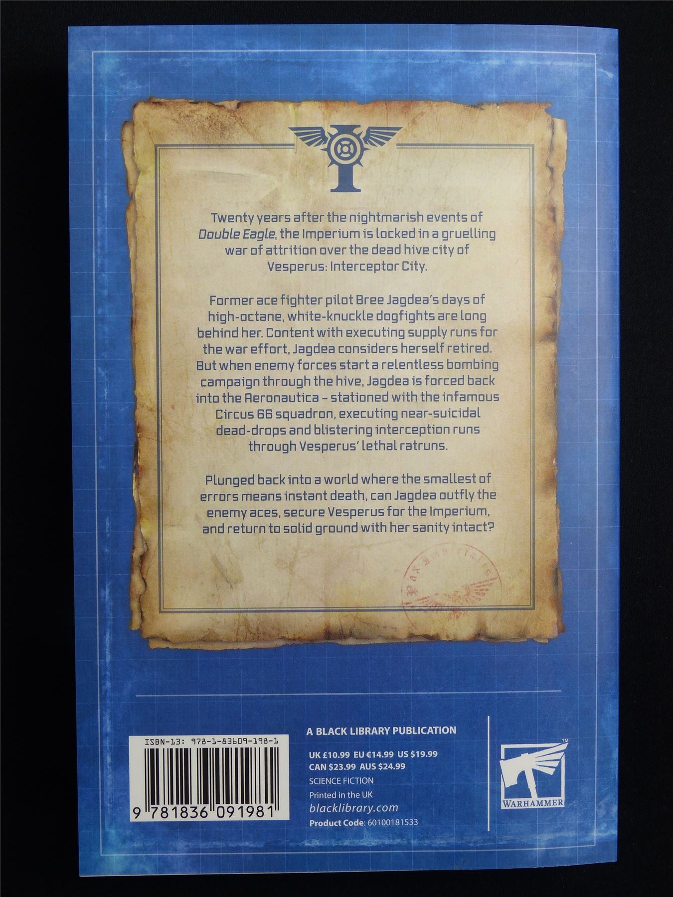 Interceptor City by Dan Abnett - Warhammer 40K Novel Softback #3R3