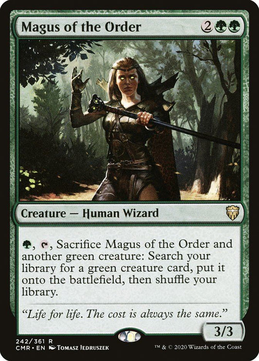 Mtg: CMR : Magus of the Order -  - NM