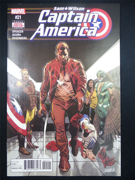 Sam Wilson: CAPTAIN America #21 - Marvel Comic #JK
