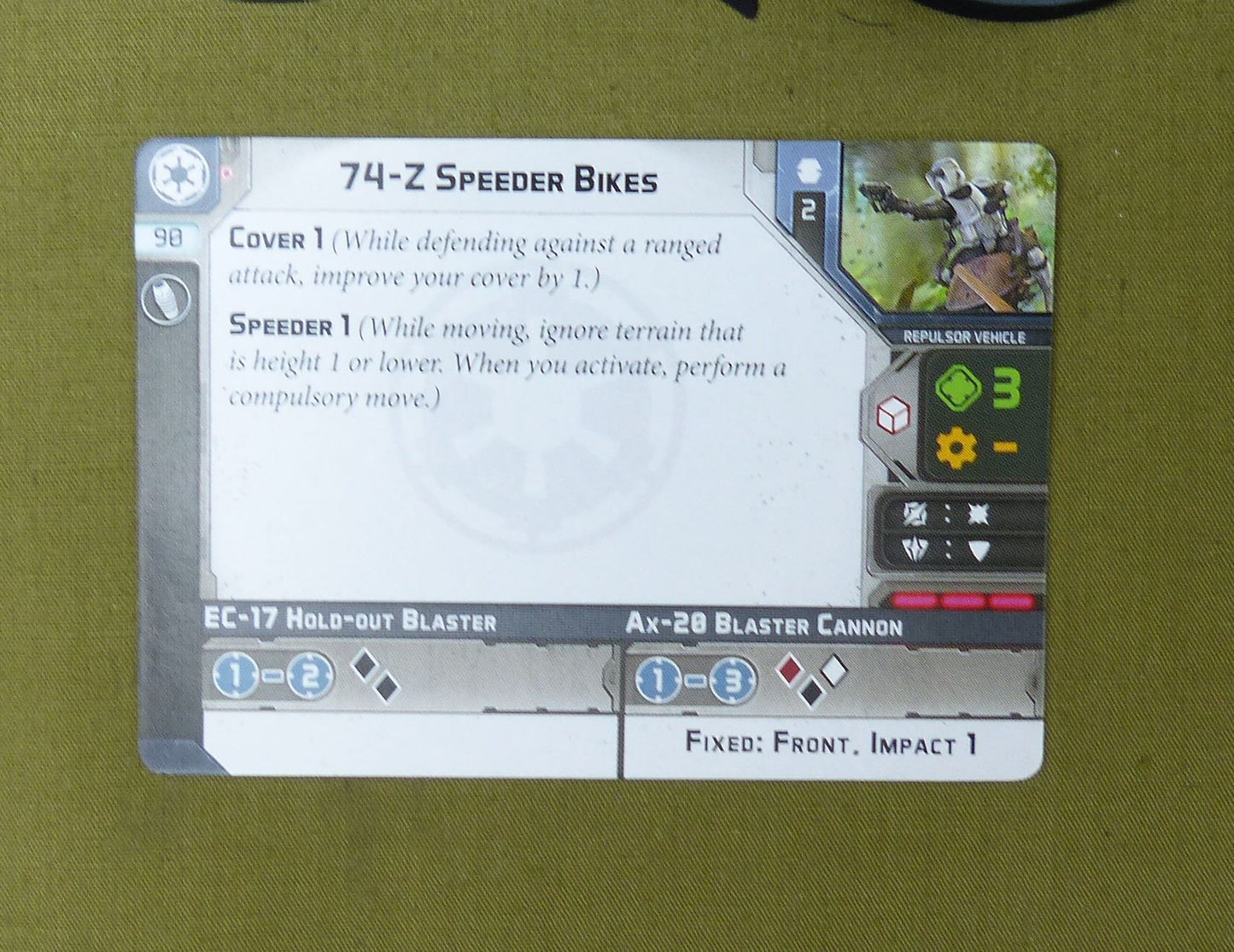 74-Z Speeder Bikes Expansion - Galactic Empire - Star Wars Legion #1VK