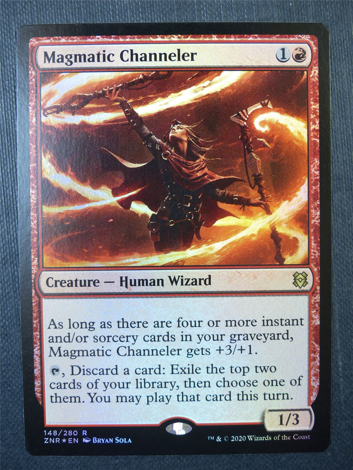 Magmatic Chaneller Foil - Mtg Card #8C9