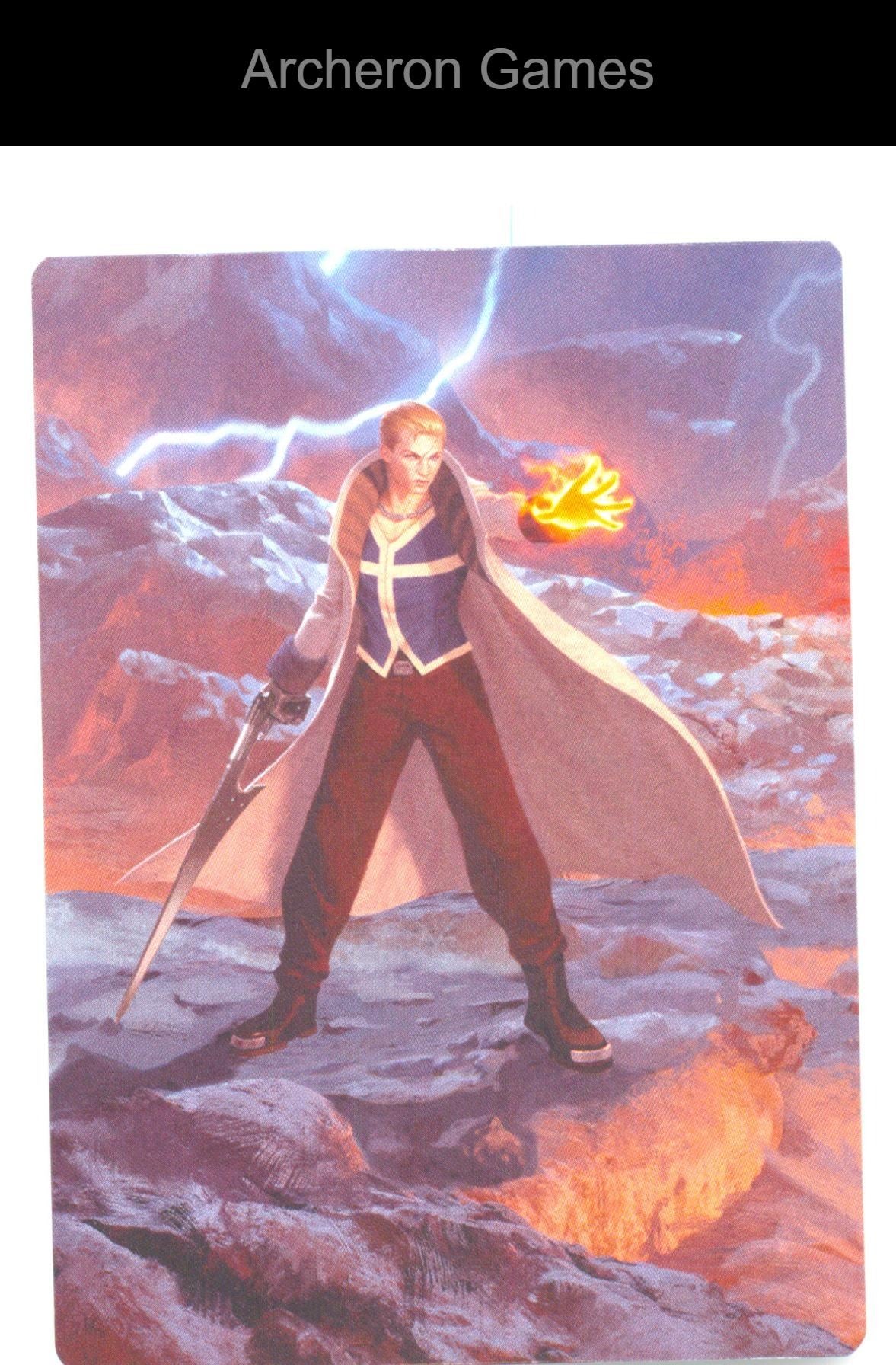 Seifer, Balamb Rival Scene Art Card AFFIN 10 Special MTG Card NM/EX+