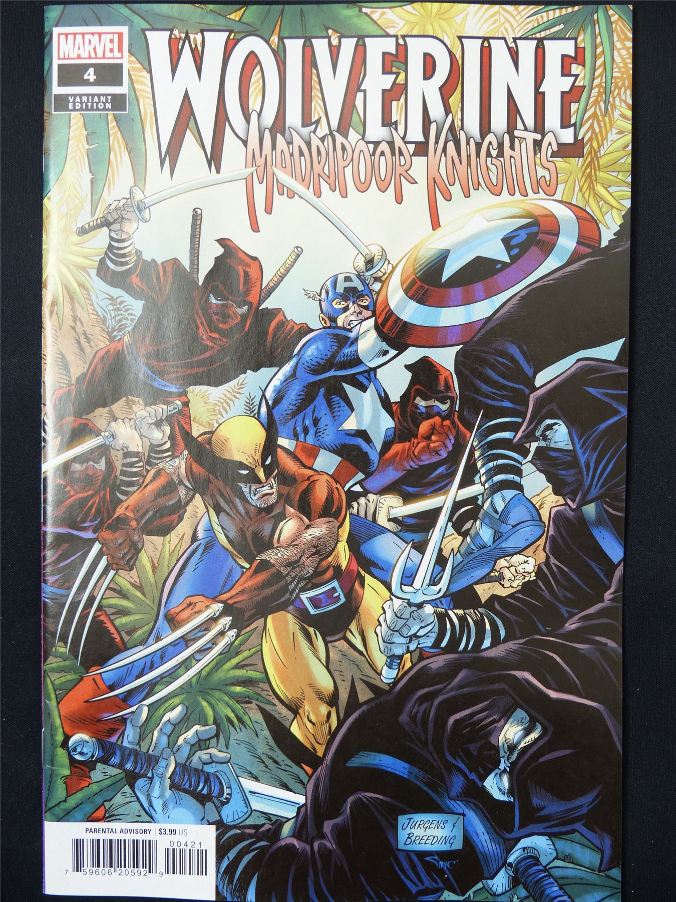 WOLVERINE: Madripoor Knights #4 Variant - Jul 2024 Marvel Comic #41