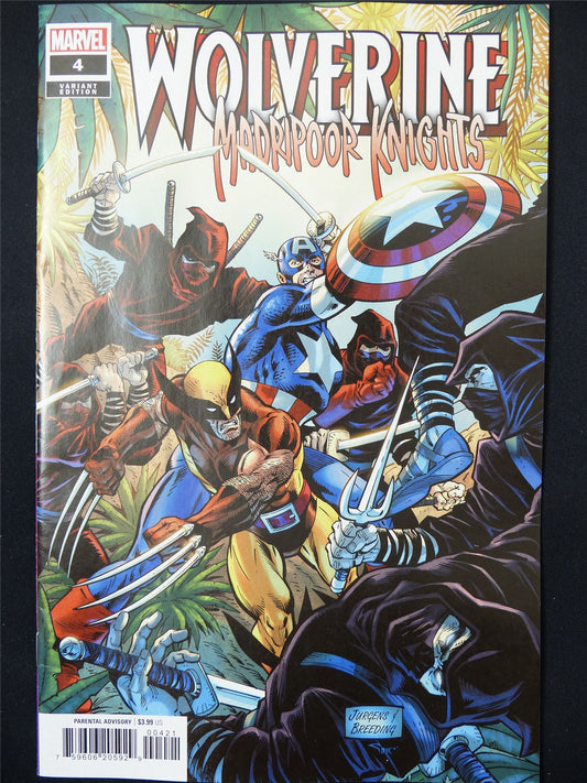 WOLVERINE: Madripoor Knights #4 Variant - Jul 2024 Marvel  Comic #41