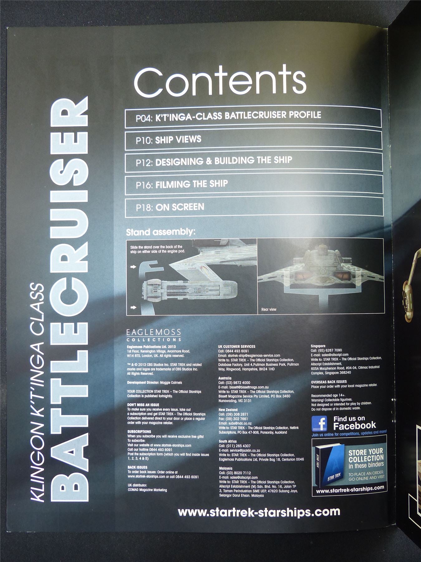 Star Trek The official Starships Collection #8 - Eaglemoss Magazine #2WQ