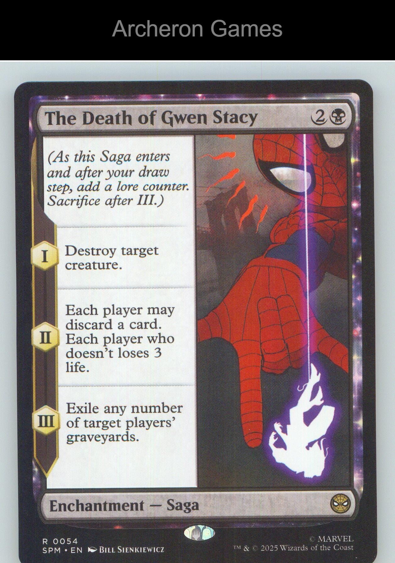 The Death of Gwen Stacy SPM 54 R MTG Card NM/EX+