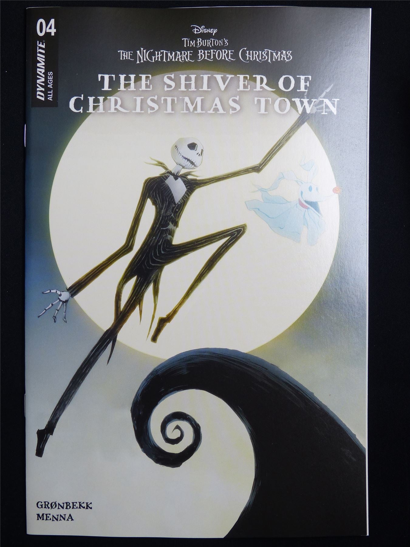 Disney The NIGHTMARE Before Christmas: The Shiver of Christmas Town #4 Cvr A - Apr 2026 Dynamite Comic #45Q