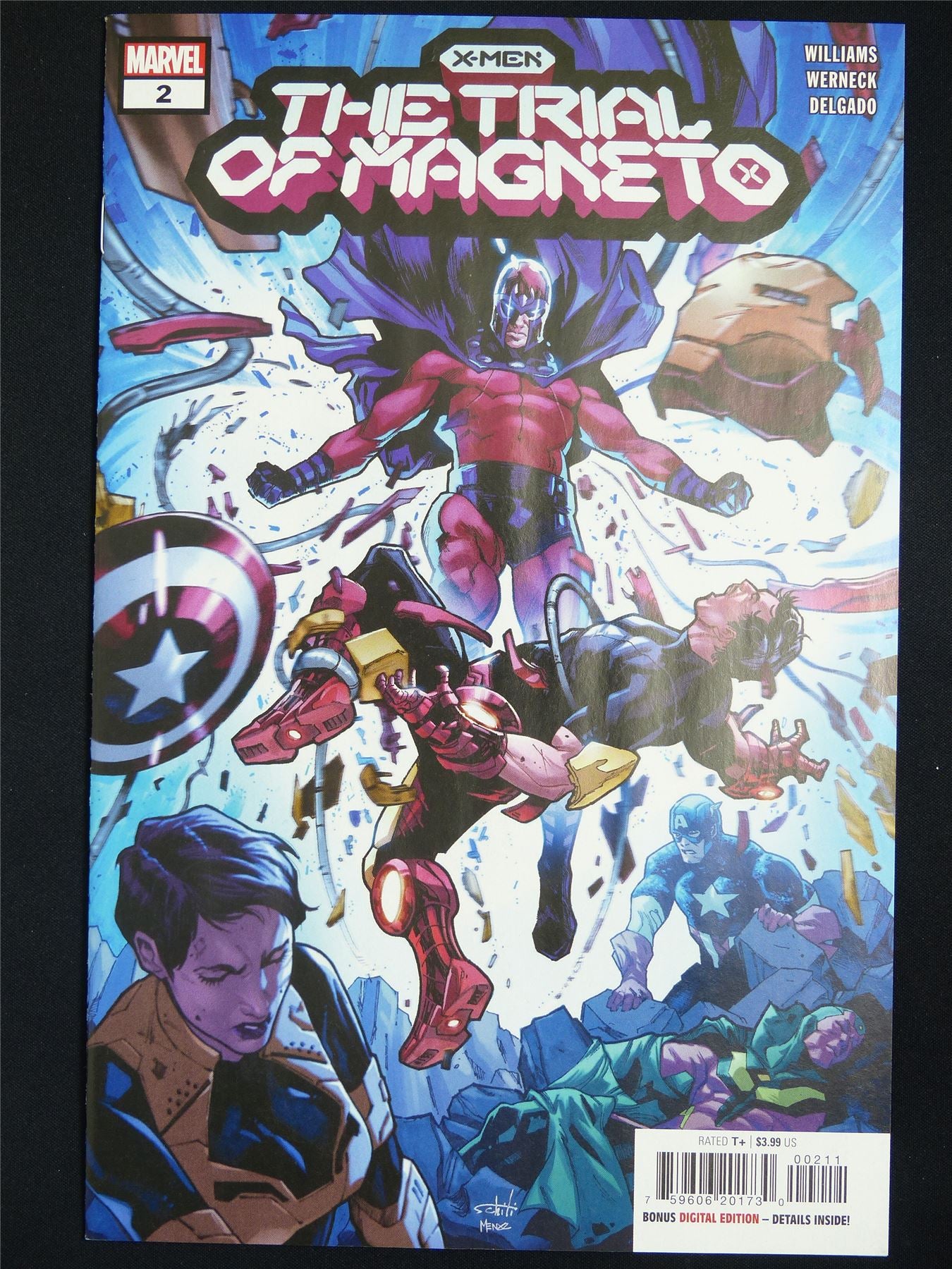 X-Men: The Trial of MAGNETO #2 - Marvel Comic #2G6