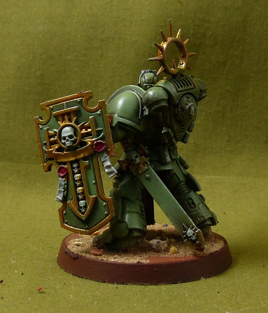 Lieutenant with Storm Shield painted - Raptors - Warhammer 40K #WE