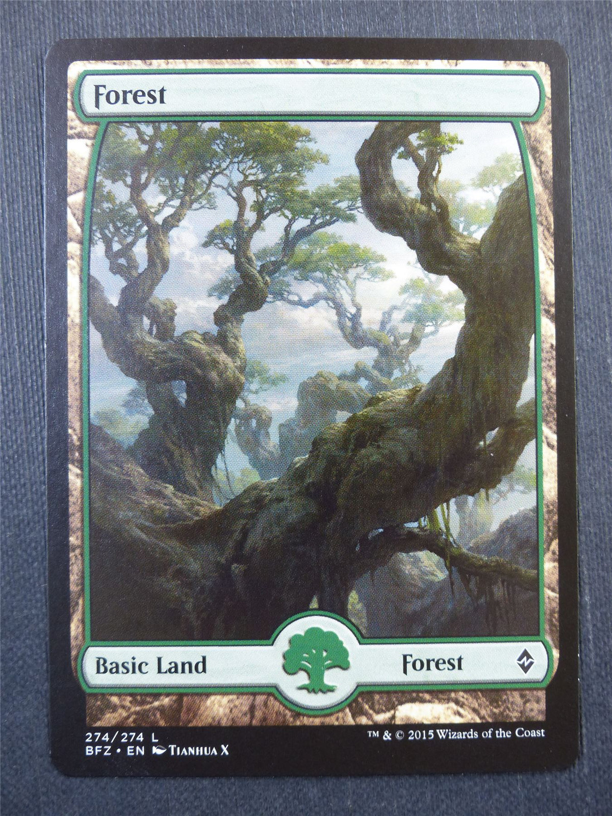 Forest 274/274 Full art - Mtg Card #4BA