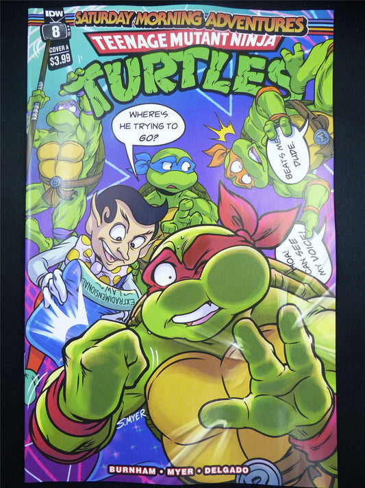 TEENAGE Mutant Ninja Turtles Saturday Morning Adventures #9 - Dec 2023 IDW Comic #1TI
