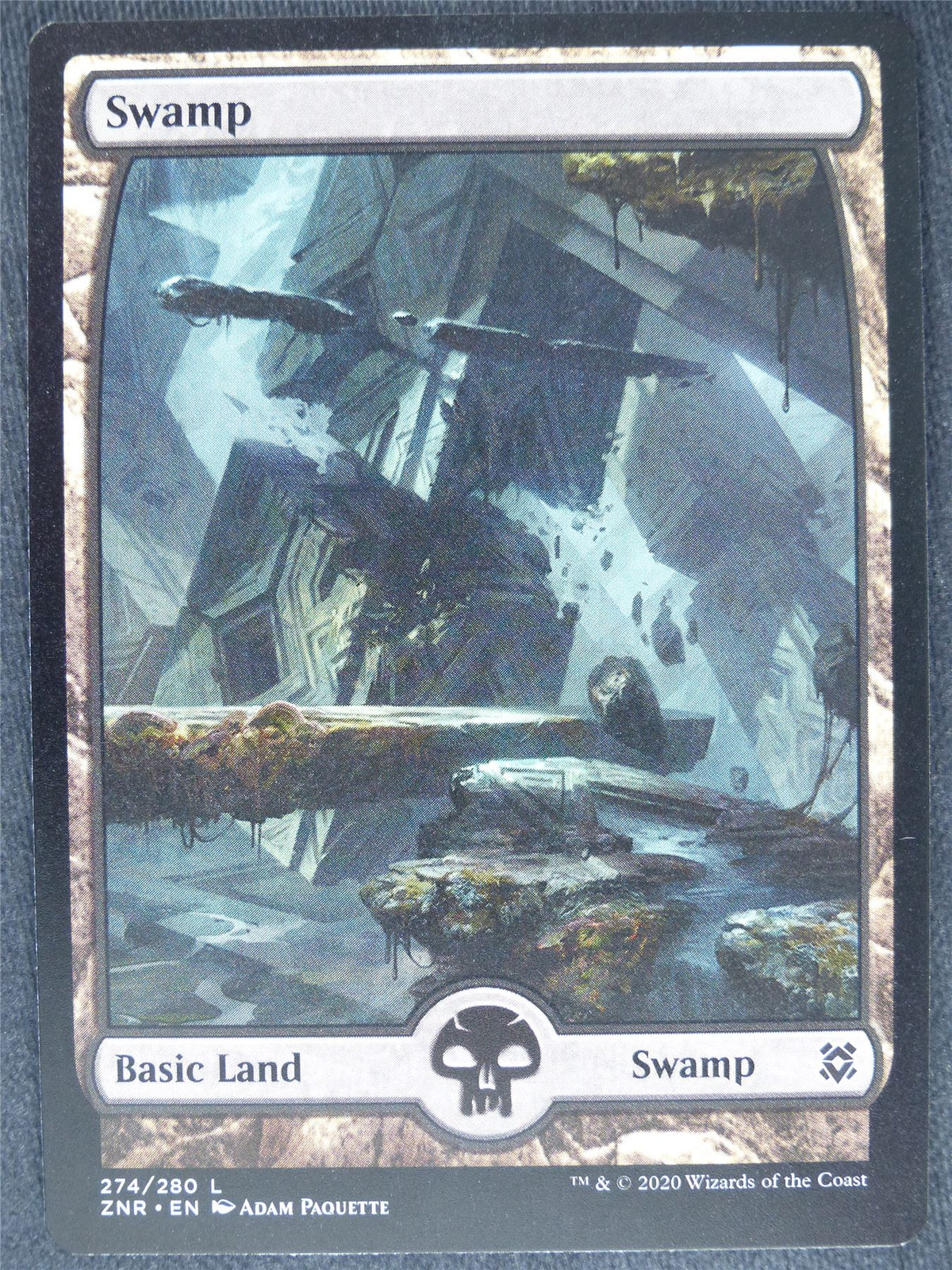 Swamp 274/280 Full Art Mint - Mtg Magic Cards #2K