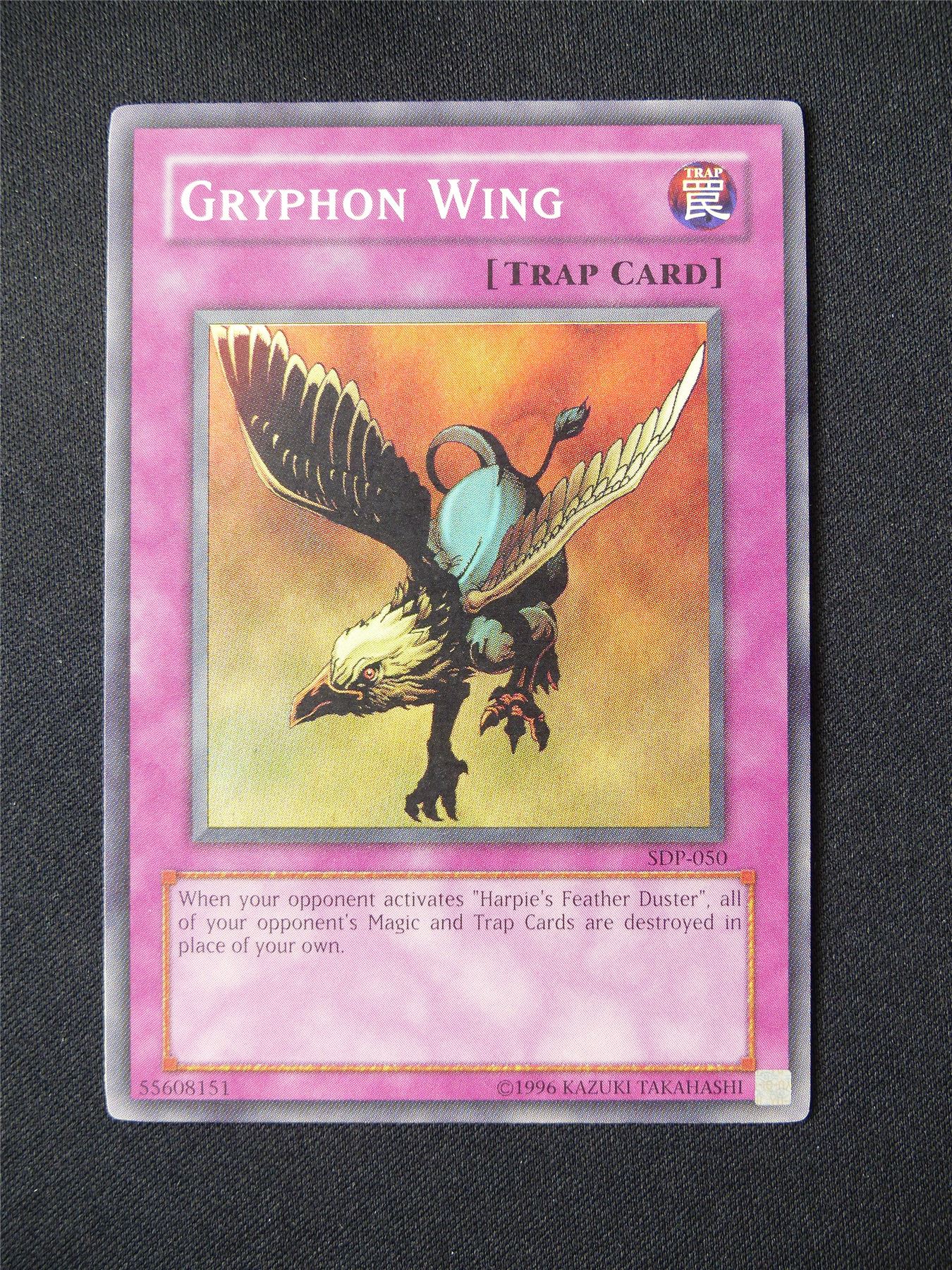 Gryphon Wing SDP Super Rare - Yugioh Card #1S5