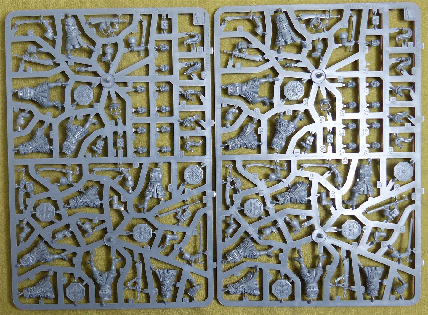 Jade Warriors incomplete sprue - Grand Cathay - Warhammer Old World #2EX